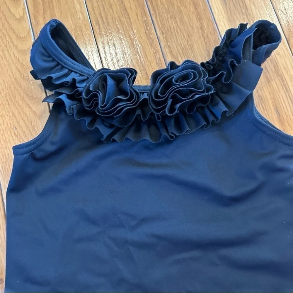 3 Balera Freestyle Little Stars Leotard Biketard Child Small CS Black Blue Pink